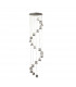 Clearance - Nico Pendant 20 Light G4 Polished Chrome/Crystal-1