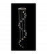 Clearance - Nico Pendant 20 Light G4 Polished Chrome/Crystal-2