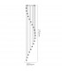 Clearance - Nico Pendant 20 Light G4 Polished Chrome/Crystal-4