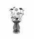 Clearance - (DH) Calista Table Lamp 4 Light G4 Black/Crystal NOT LED/CFL Compatible-1