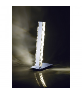 Clearance - Galaxy Table Lamp 3W LED 4000K Polished Chrome/Crystal-2
