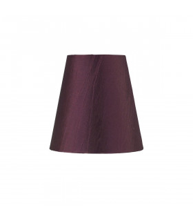 Clearance - Wrinkle Shade Aubergine 80/130mm x 130mm-1