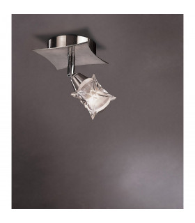 Clearance - Rosa Del Desierto Spot G9 Adjustable Head Satin Nickel-2