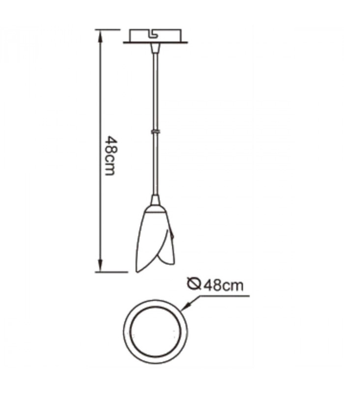 Clearance - Pietra Pendant G9 Antique Brass-3