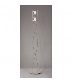 Clearance - Alaska Floor Light G9 2 Light G9 Satin Nickel Item Weight: 19.1kg-2