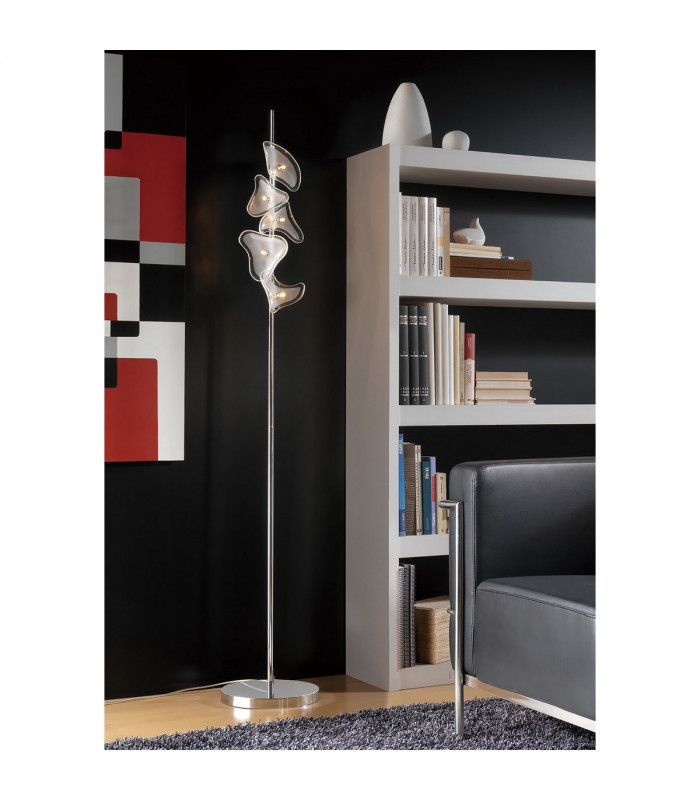 Clearance - Otto Pendant 41 Light G4 Sphere Polished Chrome/Multi-Colour Glass NOT LED/CFL Compatible-5