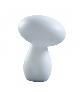 Clearance - Pao Table Lamp 2 Light CFL In Line Switch Indoor, Opal White