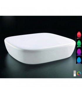 Clearance - Pao Table Rechargeable LED RGB Outdoor IP65 Opal White 3yrs Warranty Item Weight: 16.3kg-2