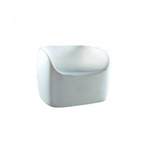 Clearance - Pao Small Sofa No Light Outdoor Opal White Item Weight: 16.3kg-1