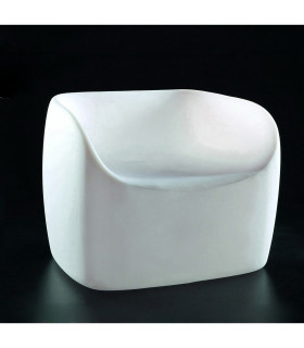 Clearance - Pao Small Sofa No Light Outdoor Opal White Item Weight: 16.3kg-2