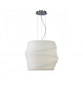 Clearance - Bambu Pendant E27 Outdoor IP44 Opal White-1