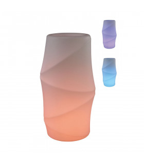 Clearance - Bambu Tall Pot LED RGB Outdoor IP65 120lm Opal White 3yrs Warranty-1