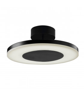 Clearance - Discobolo LED Ceiling 1800lm Matt Black / Frosted Acrylic 3yrs Warranty-1