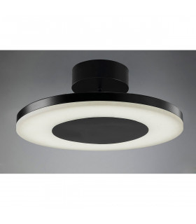Clearance - Discobolo LED Ceiling 1800lm Matt Black / Frosted Acrylic 3yrs Warranty-2