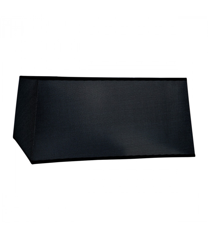 Clearance - Habana Black Square Shade 450/450x215mm Suitable for Floor Lamps-1