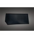 Clearance - Habana Black Square Shade 450/450x215mm Suitable for Floor Lamps-2