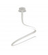 Clearance - Nur Blanco Semi Flush Simple Lamp 30W LED 4000K 2400lm Dimmable White/Frosted Acrylic 3yrs Warranty-1