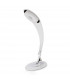 Clearance - Tess Table Lamp 5W LED 3000K 450lm Matt White/Frosted Acrylic/Polished Chrome 3yrs Warranty-1
