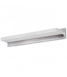 Clearance - Taccía Wall Lamp 14W LED Large 3000K 900lm Polished Chrome/Frosted Acrylic 3yrs Warranty-1