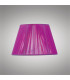 Clearance - Silk String Shade Purple Fuschia 190/300mm x 195mm-2