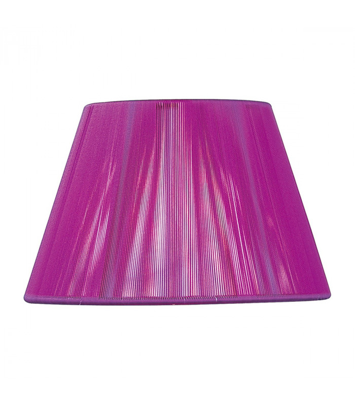 Clearance - Silk String Shade Purple Fuschia 250/400mm x 250mm-1