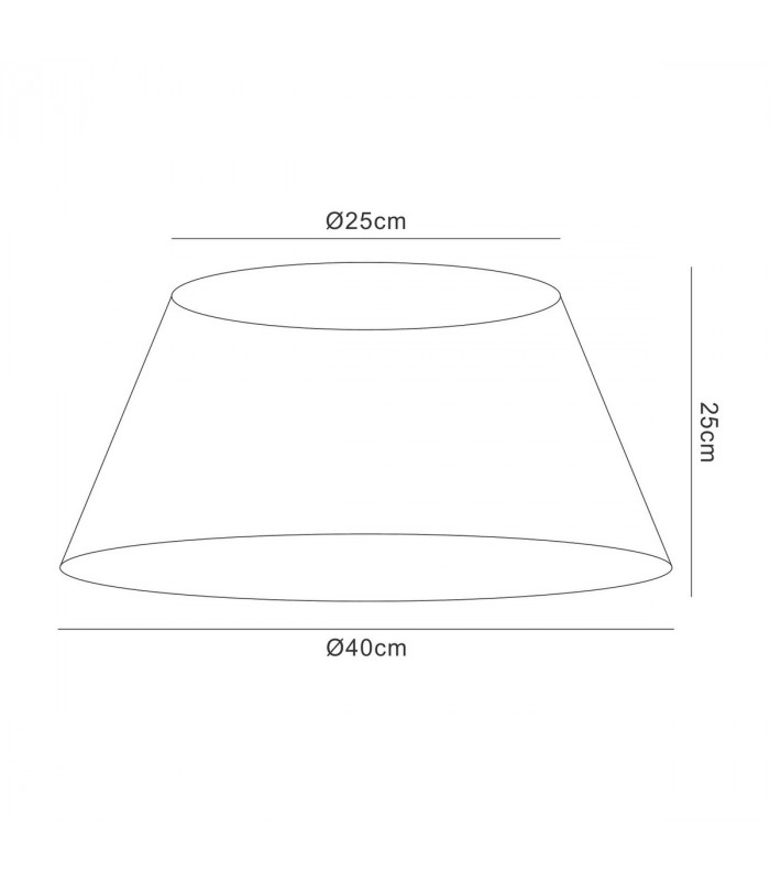 Clearance - Silk String Shade Purple Fuschia 250/400mm x 250mm-3