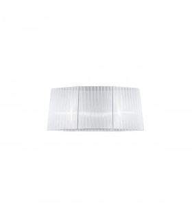 Clearance - Louise Oval White Organza Shade Suitable For M5280 540/600x260mm-1