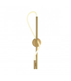 Maytoni Tau Modern Integrated LED Wall Lamp Gold 3000K-1