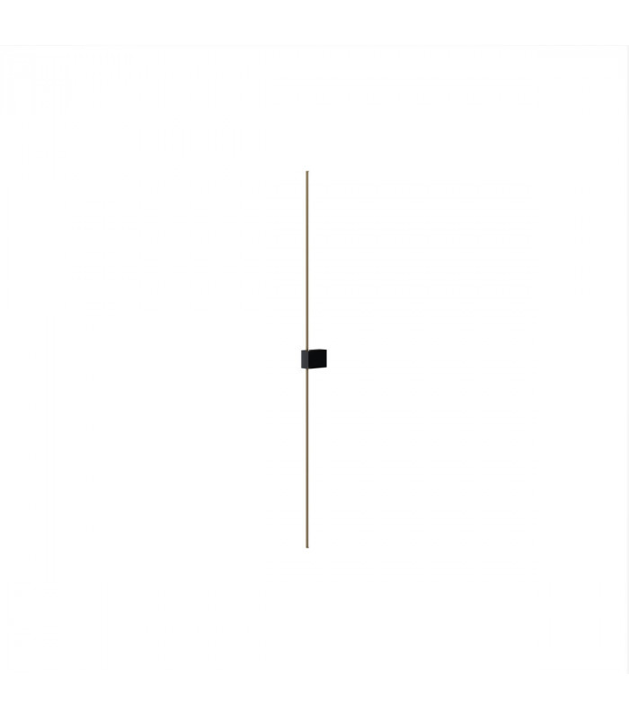 Maytoni Pars Outdoor Up Down Wall Lamp Black Gold Integrated LED 3000K-2