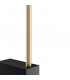 Maytoni Pars Outdoor Up Down Wall Lamp Black Gold Integrated LED 3000K-3