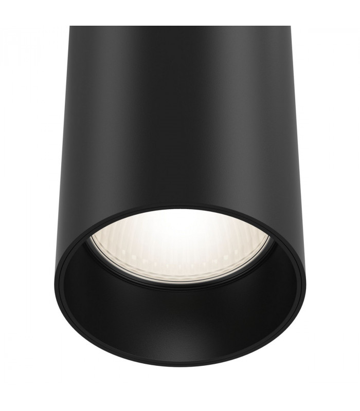 Maytoni Focus Slim Pendant Ceiling Light Black GU10-2