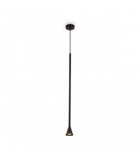 Maytoni Arrow Slim Pendant Ceiling Light Black GU10-1
