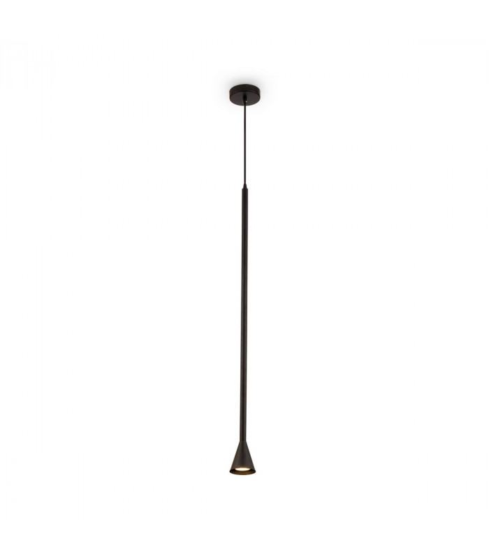 Maytoni Arrow Slim Pendant Ceiling Light Black GU10-1