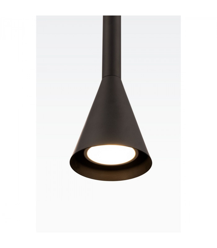 Maytoni Arrow Slim Pendant Ceiling Light Black GU10-3