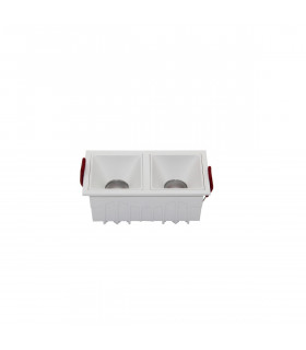 Maytoni Alfa LED Twin Recessed Downlight White 1000lm 3000K-1