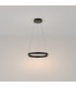 Maytoni Rim Modern Integrated LED Pendant Ceiling Light Black