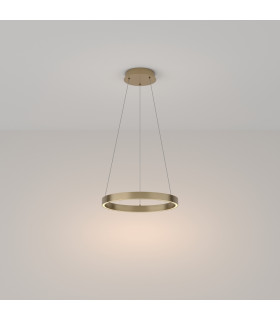 Maytoni Rim Modern Integrated LED Pendant Ceiling Light Brass
