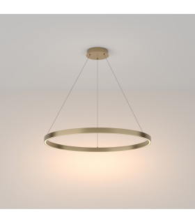 Maytoni Rim Modern Integrated LED Pendant Ceiling Light Brass