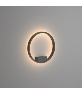 Maytoni Rim Modern Integrated LED Wall Lamp Black