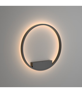 Maytoni Rim Modern Integrated LED Wall Lamp Black