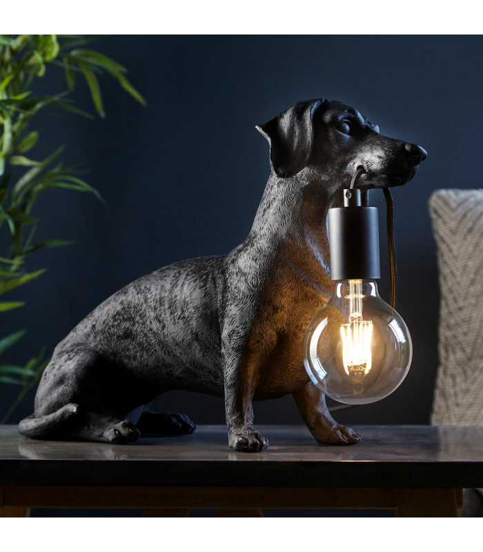 Modica Table Lamp Matt Black-2