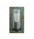 Palermo Wall Lamp Verdigris Bronze Plate Clear Glass-9