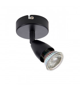 Amalfi Single Spotlight Matt Black Paint-2