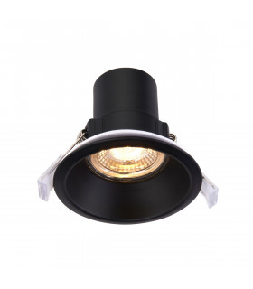 Shieldeco CCT Recessed Downlight Matt Black Paint IP65-2