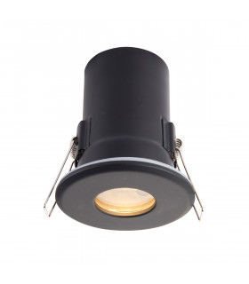 Shieldplus Recessed Downlight Matt Black Paint IP65-2