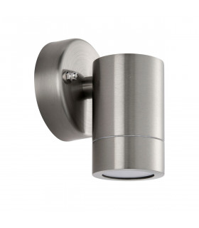 Palin Outdoor Down Wall Lamp Brushed Stainless Steel IP65-2