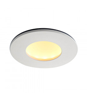 Orbitalpro 4CCT 9W Recessed Downlight Matt White Paint IP65