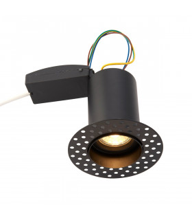 Ravel Trimless 50W Recessed Downlight Matt Black Paint-1