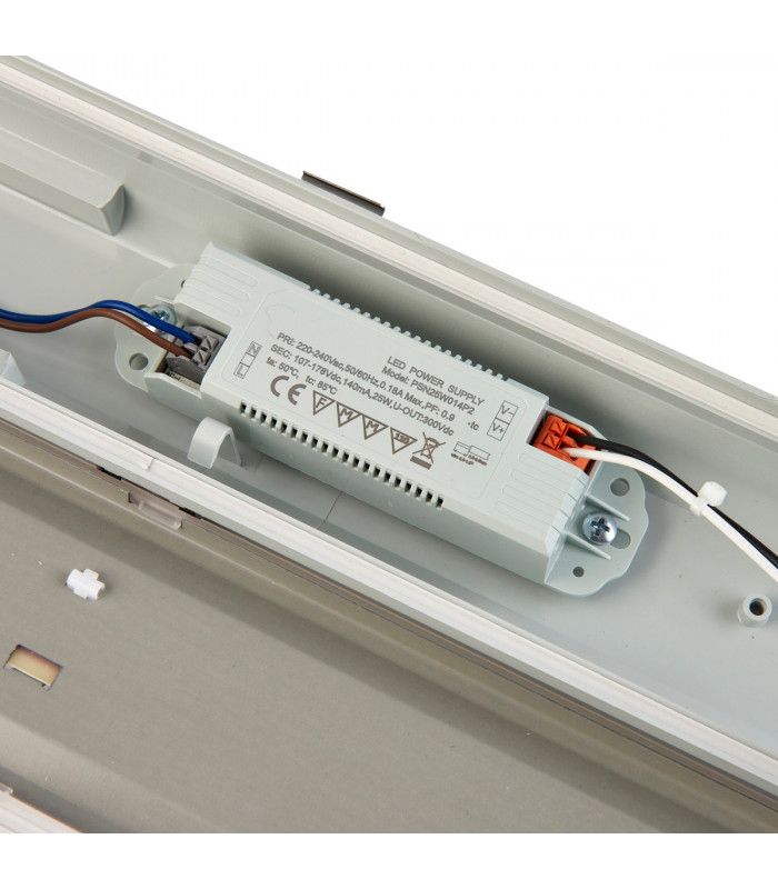 Led Anti-Corrosive 6500K 5ft IP65 24W Batten Frosted-4