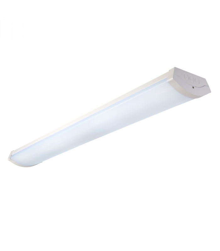 Dualled 4ft Emergencyergency 38W Commercial Lighting Matt White Paint-3